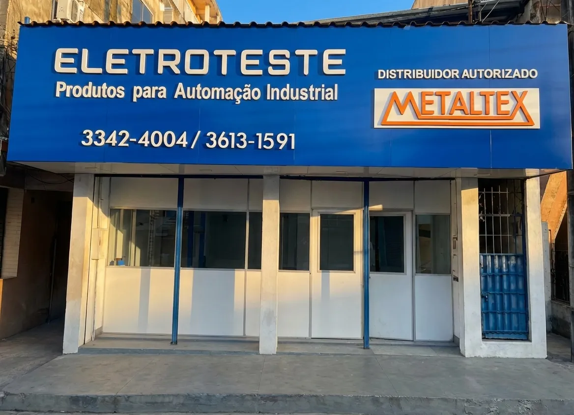 Foto da frente da Loja Eletroteste